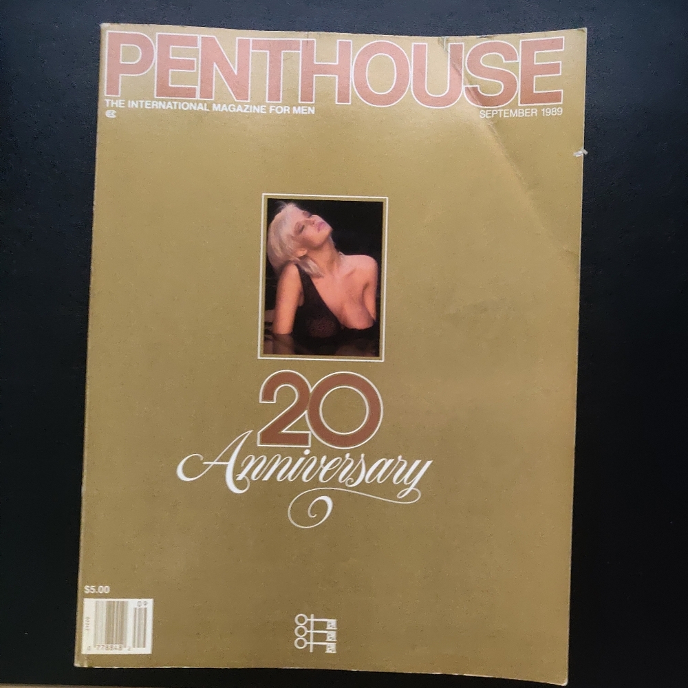 VTG Penthouse Magazine 20th Anniversary September 1989